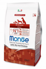 Monge Dog Speciality для собак всех пород ягненок с рисом и картофелем 2,5 кг