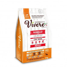 Vivere Maxi Adult сухой корм для взрослых собак крупных пород со вкусом ягненка - 3 кг
