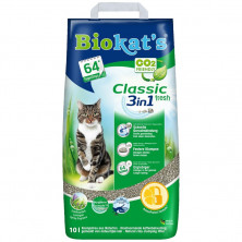Biokat’s Classic Fresh наполнитель для кошачего туалета комкующийся c ароматизатором - 10 л 9.9 л