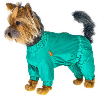Happy Puppy комбинезон Sport для собак, зелёный, размер M 1 ш