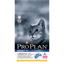 Сухой корм Purina Pro Plan Cat Senior 7+ Longevis для взрослых кошек старше 7 лет с курицей - 1,5 кг