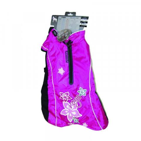 Rogz попона утепленная, длина спины собаки 40 см розовая