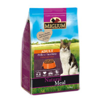 Meglium Adult для привередливых кошек с курицей и индейкой - 1,5 кг