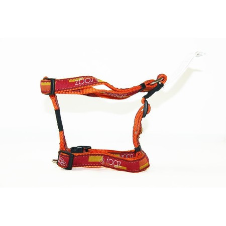 Rogz шлейка для собак средних пород регулируемая красная