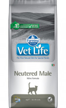 Farmina Vet Life Cat Neutered Male ветеринарный диетический сухой корм для взрослых кастрированных котов - 10 кг