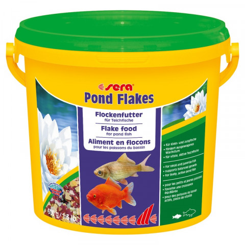 Sera Pond Flakes Корм для прудовых рыб - 3,8 л