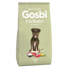 Сухой корм Gosbi Exclusive для пожилых собак мелких пород с курицей - 2 кг