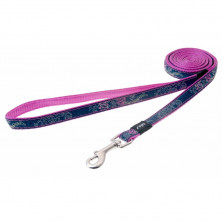 Поводок Rogz для собак мелких пород розовый 1,8 м