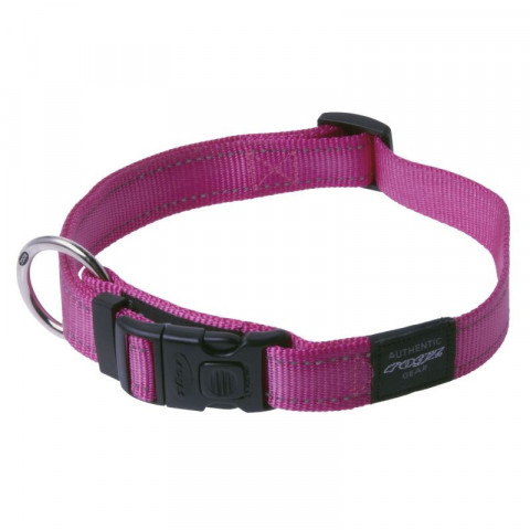 Ошейник для собак ROGZ Utility XL-25мм  430-700 мм (Розовый HB05K)