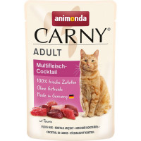 Animonda Carny Adult влажный корм для взрослых кошек мясной коктейль в паучах - 85 г