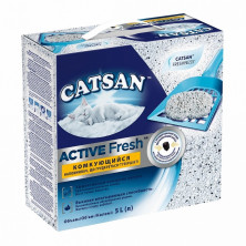 Catsan Active Fresh Наполнитель для кошачьего туалета, комкующийся - 5 л