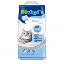 Biokat’s Bianco наполнитель для кошачего туалета комкующийся белый - 10 кг
