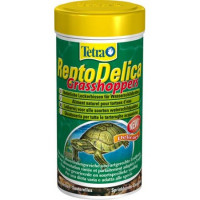 Tetra ReptoDelica Grasshoppers лакомство для водных черепах (кузнечики) - 250 мл