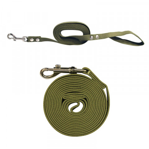 Triol поводок для собак брезентовый, 25х7000 мм