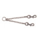 Поводок-сворка Trixie хромированная цепь для собак 60 см/4,0 мм