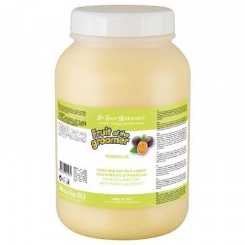 Iv San Bernard Fruit of the Grommer Maracuja Восстанавливающая маска для длинной шерсти с протеинами 3 л