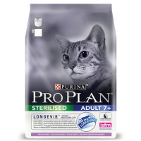 Cухой корм Pro Plan Cat Senior 7+ Sterilised Longevis для стерилизованных кошек старше 7 лет с индейкой - 10 кг