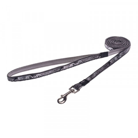 Поводок для собак ROGZ Fancy Dress S-11мм 1,8 м (Серый)