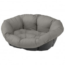 Ferplast Spare Sofa запасная подушка для лежака для кошек и мелких собак, серая размер 2, 52х39х21 см