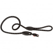 Sport Reflex Matic поводок отражающий, черный (нейлон), 13/120