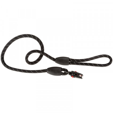 Sport Reflex Matic поводок отражающий, черный (нейлон), 13/120