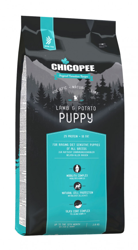 Chicopee HNL Puppy Lamb & Potato корм для щенков с ягненком и картофелем 2 кг