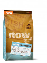 NOW Fresh Grain Free CF сухой беззерновой корм для взрослых кошек с чувствительным пищеварением с форелью и лососем - 7.26 кг