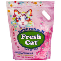 Fresh Cat наполнитель для кошек с ионами серебра кристаллы чистоты утренняя свежесть - 2 кг. 1 ш