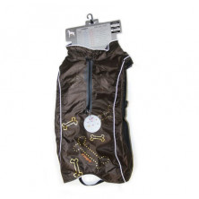 Rogz попона утепленная, длина спины собаки 48 см светло-коричневая