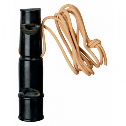 Свисток Trixie из рога буйвола для тренировки собак 9 мм