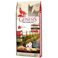 Genesis Pure Canada Wide Country Senior для пожилых собак всех пород с мясом гуся, фазана, утки и курицы - 11.79 кг