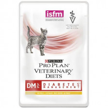 Влажный корм Purina Pro Plan Veterinary diets DM Diabetes Management для взрослых кошек при диабете с курицей - 85 г