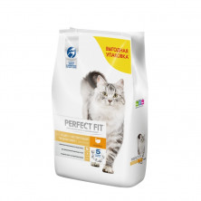 Perfect Fit сухой корм для взрослых кошек с чувствительным пищеварением с индейкой - 10 кг