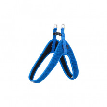 Rogz шлейка с мягкими вставками легконадеваемая, 520 мм (обхват шеи), SJQ58B, синий