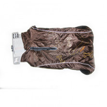 Rogz попона утепленная, длина спины собаки 54 см светло-коричневая