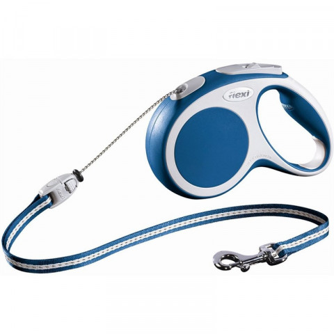FLEXI рулетка VARIO М (до 20 кг) 5 м трос синяя
