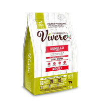 Vivere Medium Adult сухой корм для взрослых собак средних пород со вкусом ягненка - 3 кг
