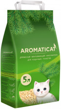 AromatiCat Древесный впитывающий наполнитель - 3 кг