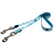 Поводок перестежка для собак ROGZ Trendy M-16мм 2 м (Голубой HLM523B)