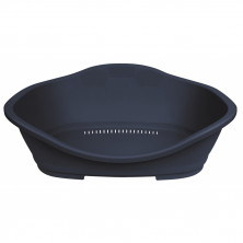 Trixie Лежак Sleeper, 6, пластик: внеш. 117×77 см/внутр. 98×60 см, тёмно-серый