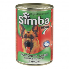 Simba Dog консервы для собак кусочки мясо 415 г