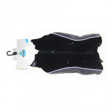 Rogz попона из флиса, длина спины собаки 28 см черная