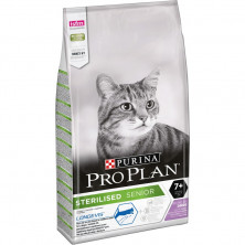Сухой корм Pro Plan Cat Senior 7+ Sterilised для стерилизованных кошек старше 7 лет с индейкой10 кг