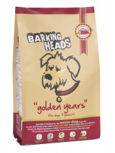 Barking Heads корм для собак старше 7 лет с курицей и рисом Золотые годы 12 кг