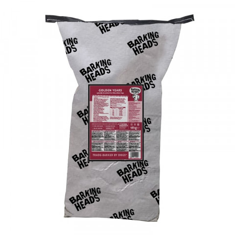 Barking Heads Золотые годы сухой корм для пожилых собак старше 7 лет с курицей и рисом - 18 кг