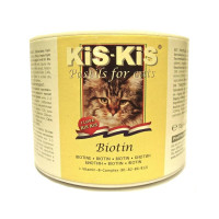 KiS-KiS Pastils Biotin витаминизированные пастилки для кошек Красивая шерсть 72 г 1 ш