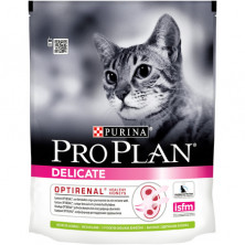Purina Pro Plan Delicate корм для кошек при чувствительном пищеварении, с ягненком 400 гр