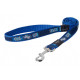 Rogz Поводок для крупных собак 50 см HL04Q, сине-белый