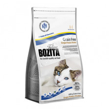 Bozita Funktion Grain Free Single Protein сухой беззерновой корм для взрослых кошек с курицей - 400 г