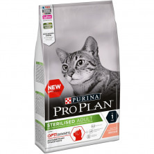 Сухой корм Pro Plan Cat Adult Sterilised Sensitive для стерилизованных кошек для поддержания органов чувств с лососем - 1,5 кг